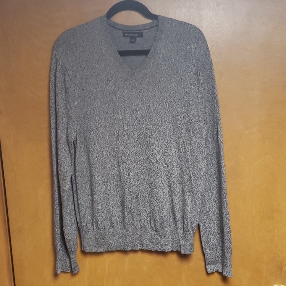 Banana Republic Cashmere Marble grey sweater